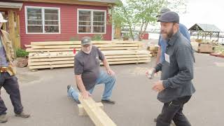 Timber Frame Raising Demonstration