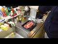 【テスト投稿】アメリカ産牛肉肩ロースステーキ350gをグリルパンで焼いてみた