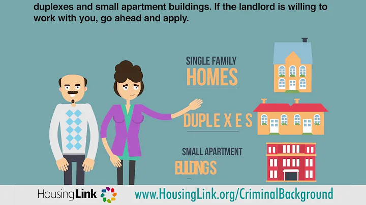 How to overcome a criminal background in your housing search.