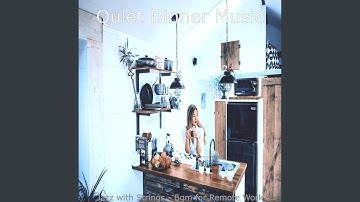 Excellent Jazz Sax with Strings - Vibe for Remote Work