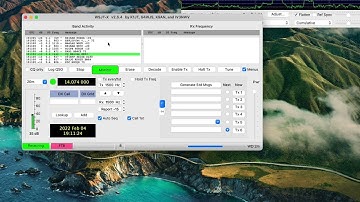 5 mins: See LIVE FT8 Mode messages from ANY radio use USB microphone and wsjtx.app on MacOS Big Sur