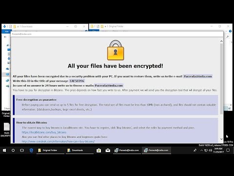 AppCheck Anti-Ransomware : CrySis Ransomware (.id-{Random}.[Parzexla@india.com].arena) Block Video