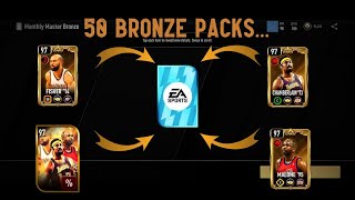 NBA Live Mobile Bronze Pack Opening!!!