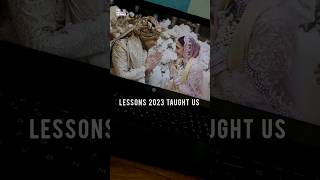 Lesson 2023 Taught us l Motivation l Life is too Short #shorts #trending #viral #youtubeshorts
