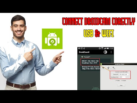 วีดีโอ: ฉันจะใช้ไคลเอ็นต์ DroidCam ได้อย่างไร