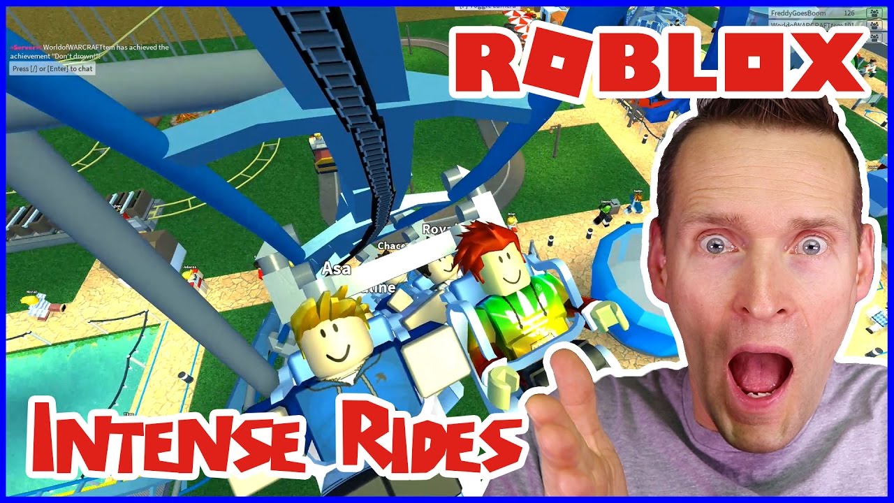 Intense Rides In My Epic Theme Park Youtube
