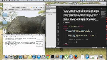 jQuery   document scroll event and scroll top value of document, html, body and firefox issue 720p