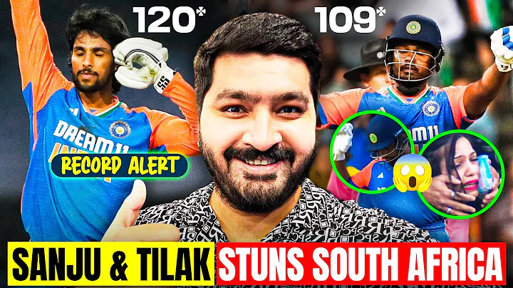 Sanju Samson 109* Tilak Varma 120* Stuns South Africa 😃 | India vs South Africa 4th T20 | Cricket |