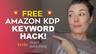 FREE Amazon KDP Keyword Hack - Keyword Research For Low Content Books, KDP Keywords Tutorial screenshot 2