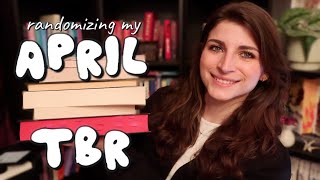 April TBR… but I let CHAOS decide my reading life (randomizing my reads)