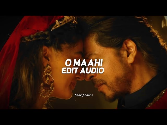 O Maahi | Arijit Singh - Dunki |•Edit Audio class=