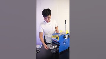 trải nghiệm máy ép ly nhựa không lồ x10b1 đầu tiên tại Việt Nam #shorts