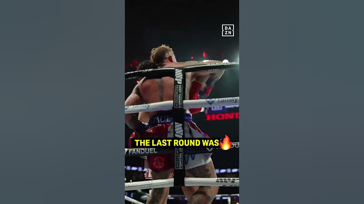That Jake Paul & Chavez Jr Last Round was 🔥