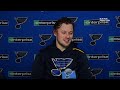 Vladimir Tarasenko talks about Blues' return to action and NHL's decision to skip Olympics