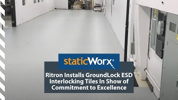 Ritron Installs GroundLock ESD Interlocking Tiles In Show of Commitment to Excellence