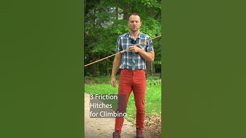 Friction Hitches Used in Climbing:  Autoblock, Prussik, Kleimheist #rope #knot #climbing