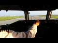 MD 80 Takeoff BNA jumpseat