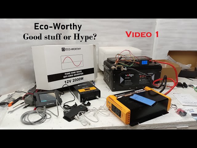 Eco-Worthy Inverter controller monitor system new all-in-one