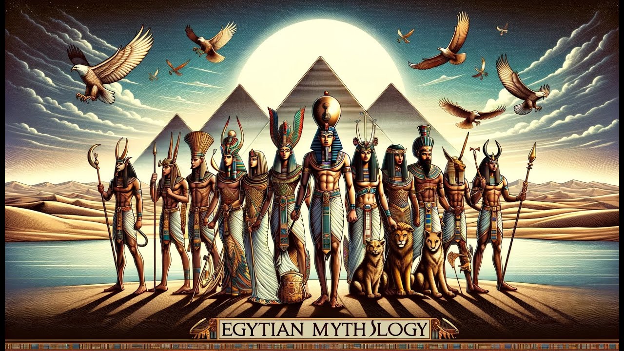 Egyptian Mythology: The Essentials - Ra, Horus, Osiris, Seth, Anubis, Bastet - See You in History