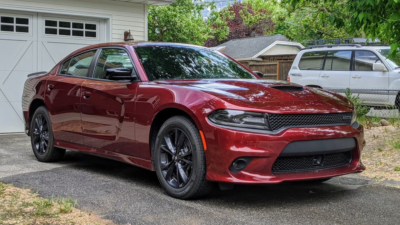 Driving a 2020 Dodge Charger V6 AWD - YouTube