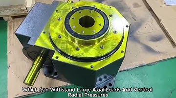 What is the difference between a rotary indexing table DT type and DA type?