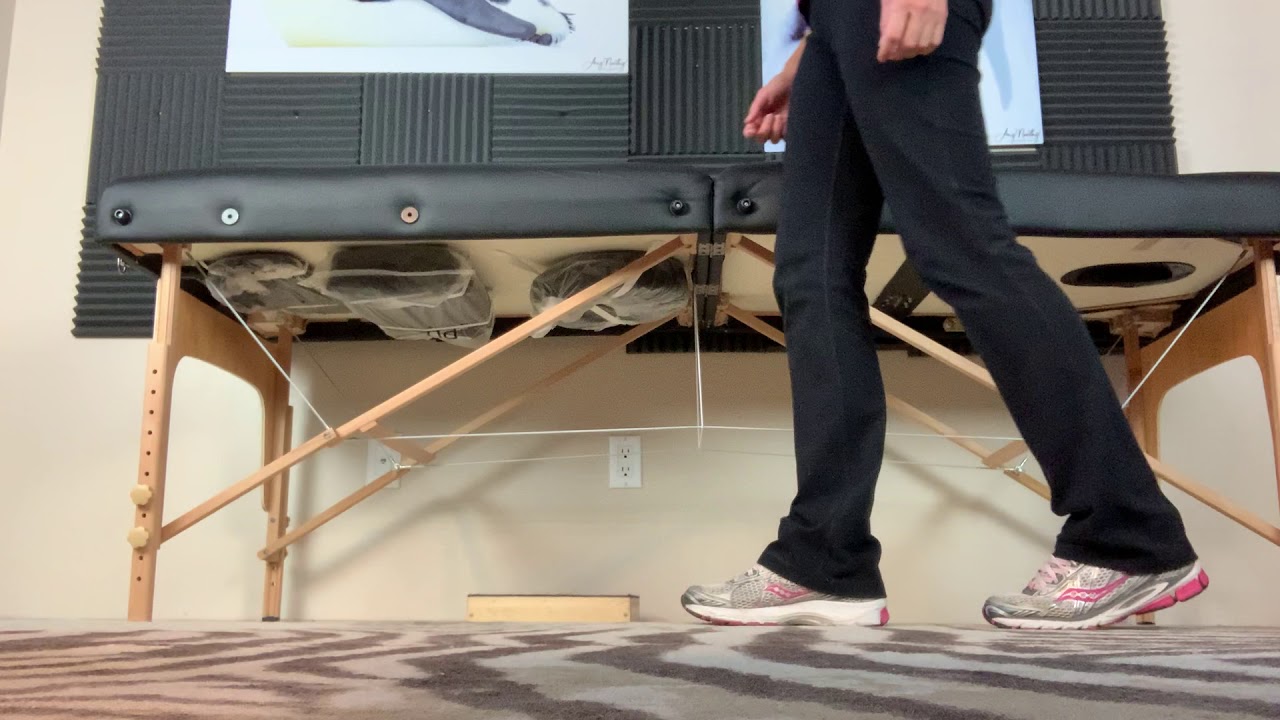 What happens when you swing your leg forward? YouTube