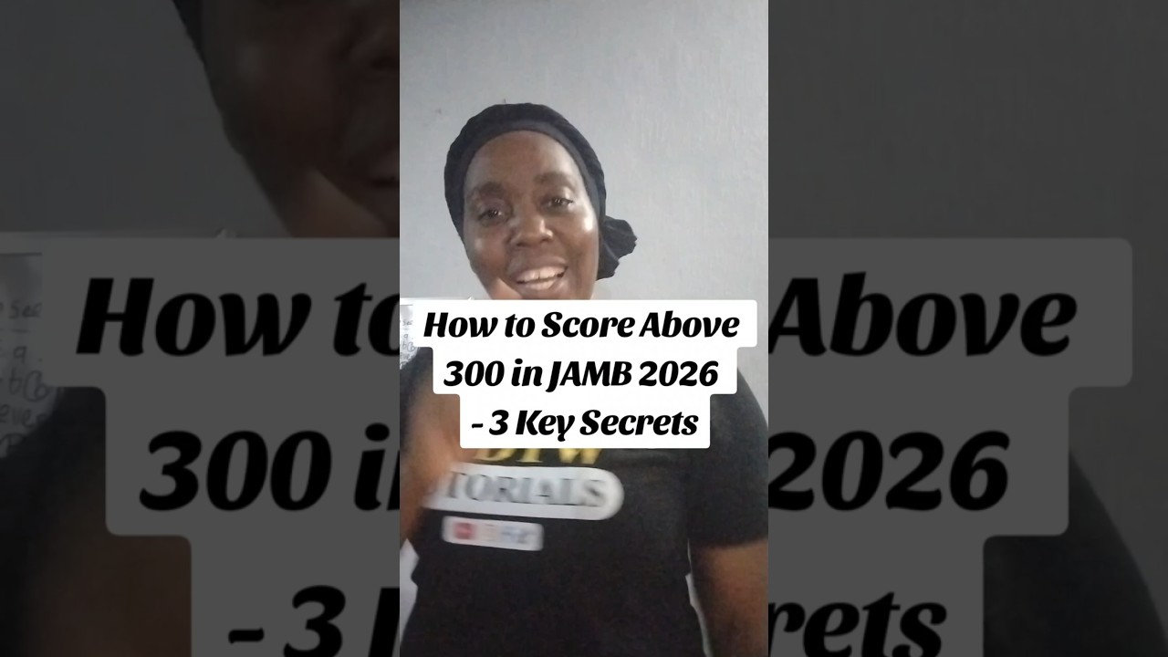 Как набрать больше 300 баллов в JAMB 2026 — 3 ключевых секрета 
