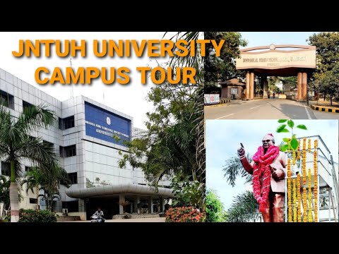 jntuh college of engineering hyderabad|| jntuh campus|| Jntu campus tour||jntu hyderabad campus tour