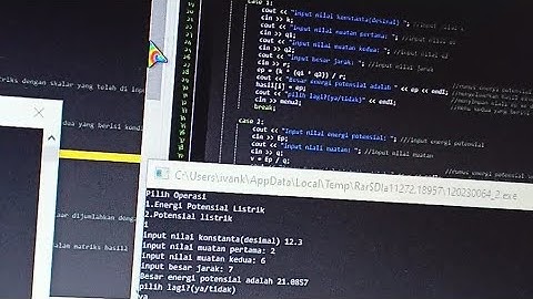 PROGRAM C++ DAN FLOWGORITHM | Bidang Biologi dan Fisika | TUBES UAS PKS II