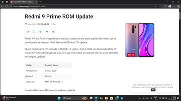 Redmi 9 Prime HyperOS 2 Update [ Android 14-15 ] Download Link | Features | Redmi 9 Prime New Update