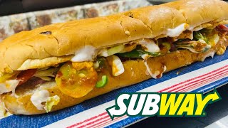 How to Make Veg Sub Patty | Subway Veggie Patty Sandwich | Subway Veggie Delite Recipe | Delitespoon