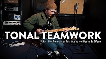 Tonal Teamwork: Nick Reinhart creates synth tones with the EQD Avalanche Run and Space Spiral