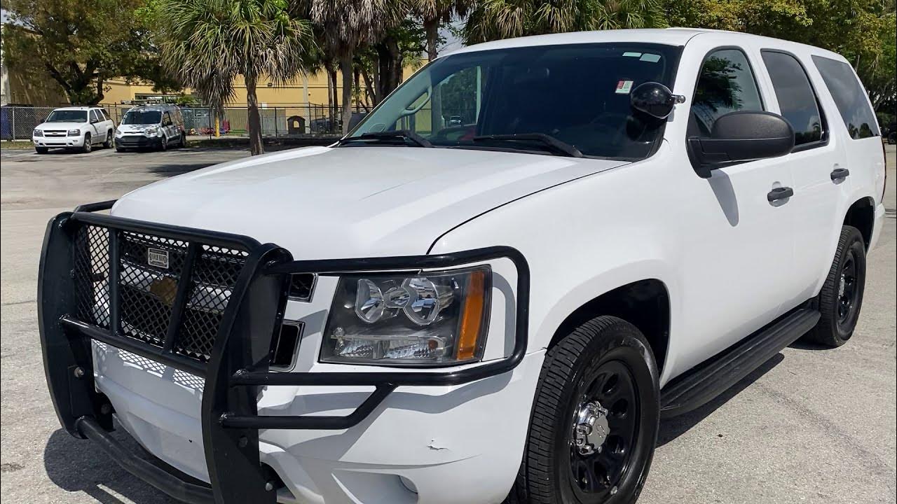 2014 Chevrolet Tahoe Police PPV Interceptor walkaround - YouTube