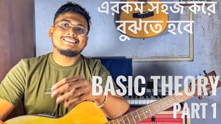 1 Formula Of Scales | Guitar Lessons For Beginners In Bangla | Koustav Kundu Boom