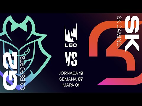 G2 ESPORTS VS SK GAMING - MAPA 1 - SEMANA 7 - JORNADA 19 - LEC - PRIMAVERA 2025 - LEAGUE OF LEGEND