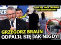 Grzegorz braun odpali si jak nigdy w lublinie tum nie mg oderwa od niego wzroku