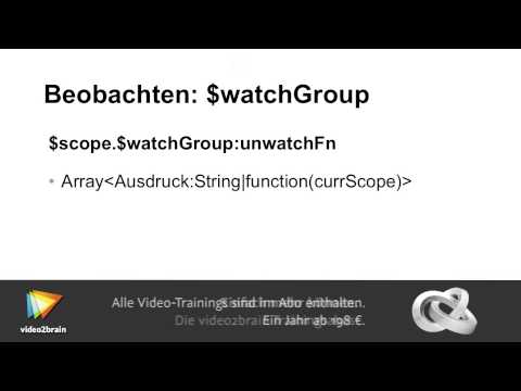 Anwendungsentwicklung mit AngularJS