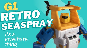 Transformers G1 Retro Seaspray! It’s a love/hate thing. Intro, Unboxing and Review!