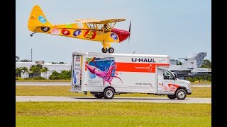 Kent Pietsch U-haul Landing Attempt @ 2019 MCAS Beaufort Air Show