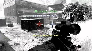 Game winning throwing knife, across map.