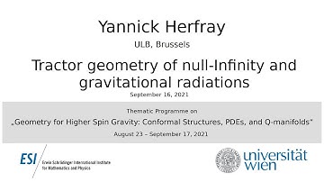 Yannick Herfray - Tractor geometry of null-Infinity and gravitational radiations