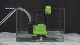 How does garden pump work|submersible pump with float switch