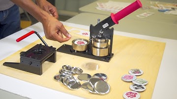 Making 2.25" Buttons with MakerFX Makerspace