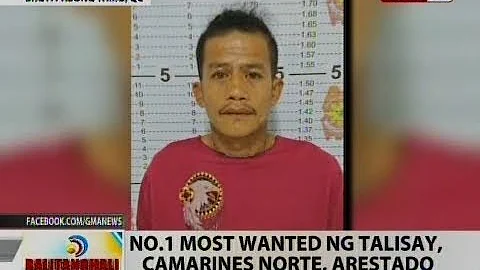 BT: No. 1 most wanted ng Talisay, Camarines Norte, arestado