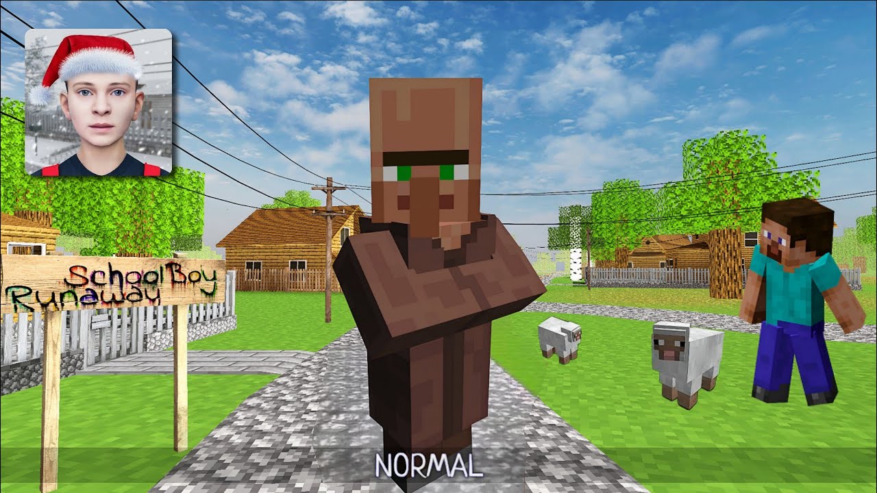 Schoolboy Runaway in Minecraft Atmosphere 😁 | Full Gameplay