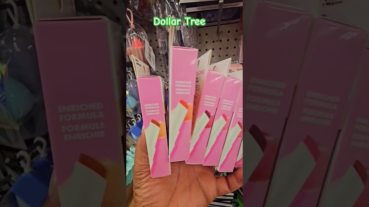 New LA Colors Sheer Lip Balms at Dollar Tree 
