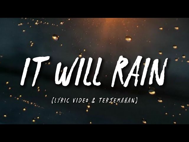 It Will Rain - Music Travel Love ft. France Greg {Cover Lyric} class=