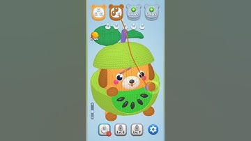 Wool Sort #gaming #androidgame #gameplay #relaxinggames #fun #maxlevelgame #gamesforkids #newgame