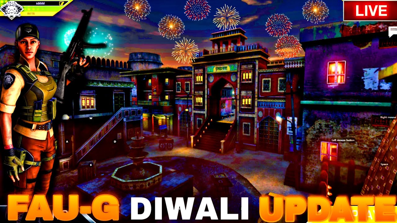 Faug Diwali Gameplay | Happy Diwali | Faug Live | Avs Gaming
