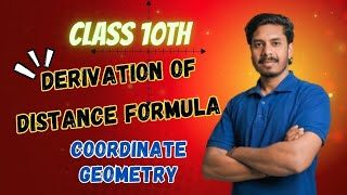 👉Distance Formula Derivation | Class 10 Coordinate Geometry | Easy Explanation in Hindi